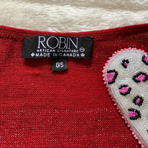 Ladies Robin, Artisan Signature open cardigan - Picture 4 of 9